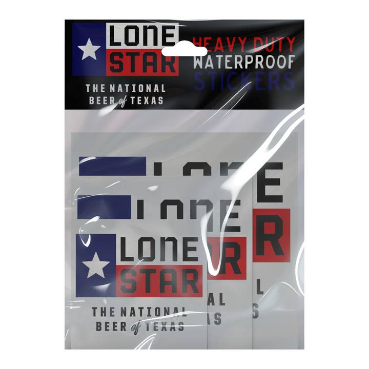 Smithco Distributing - Wholesale Phone & Laptop Stickers - Lone Star Decal- Lone Star Stickers, Beer Sticker, Beer Gift1