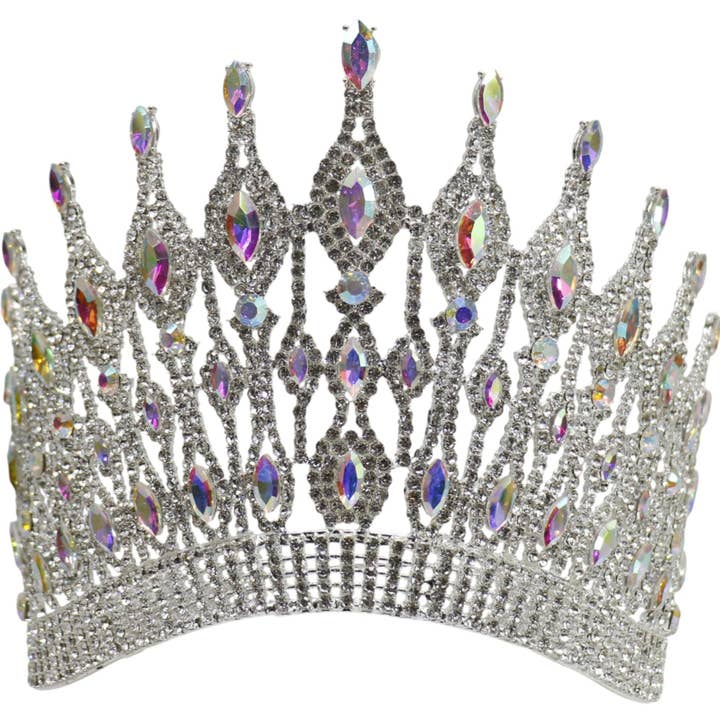 TAPA fashion - Wholesale Tiara - Women's - Crystal Tiara Crown HT0956 (1PC)3