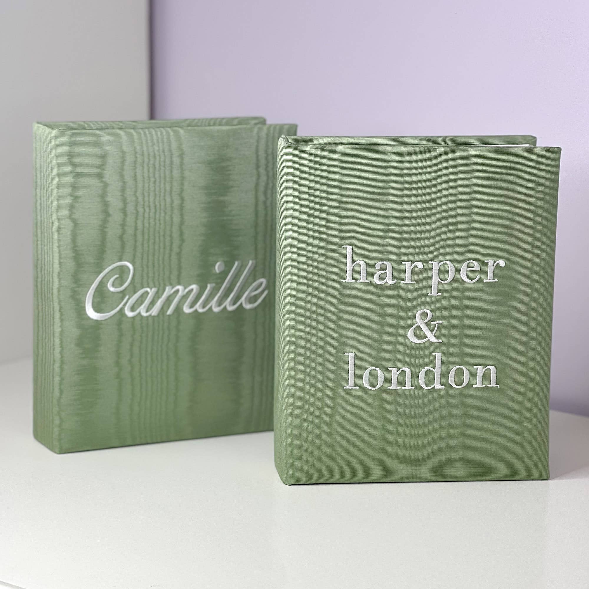 MARCELA – wholesale Photo album – Small Hardbound Photo Album- Plain Moiré0