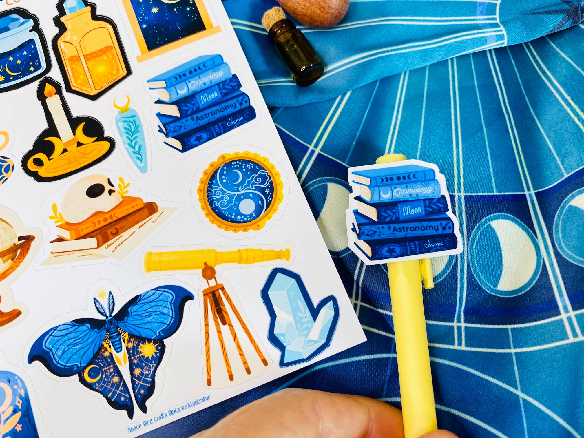 Split Moon Studios - Wholesale Sticker - Cosmology Sticker Sheet - Sticker Sheet - Bullet Journal5