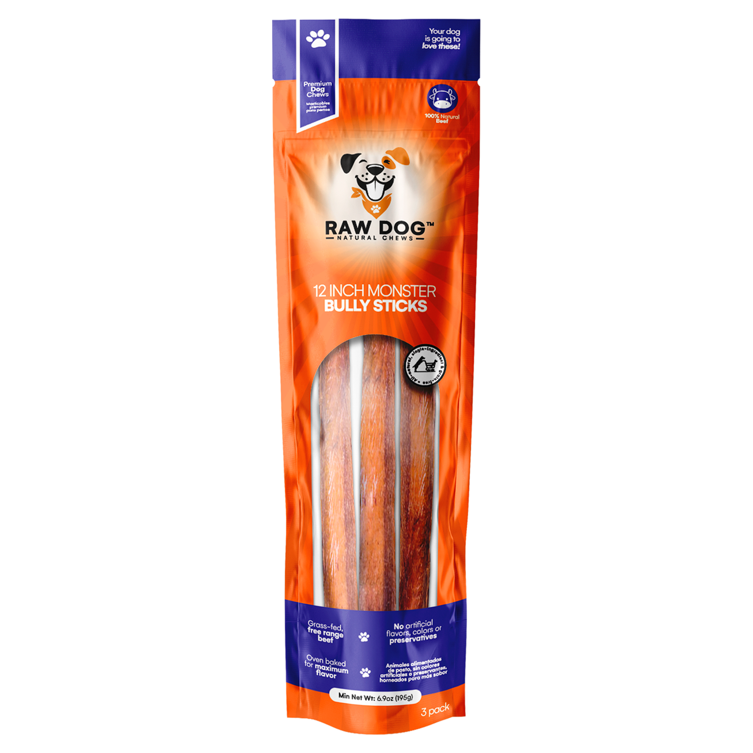 raw dog natural chews