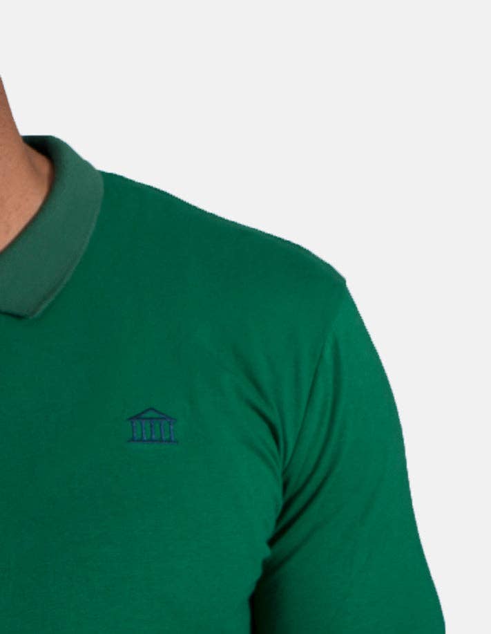 KRIOSWEAR - Wholesale Polo - Men's - KRIOS - Green Long Sleeve Polo2