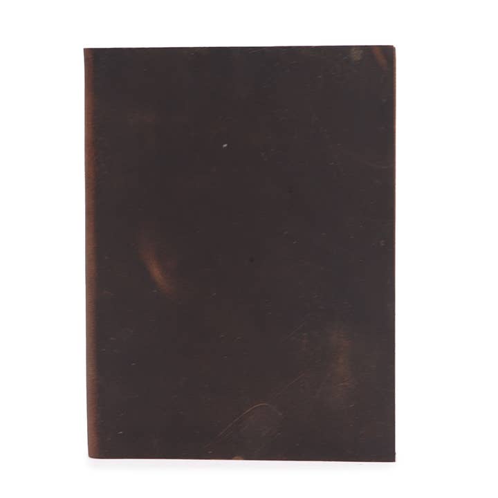 Black Tan Daily Note Book (20x15cm) for wholesale by Ancient Wisdom