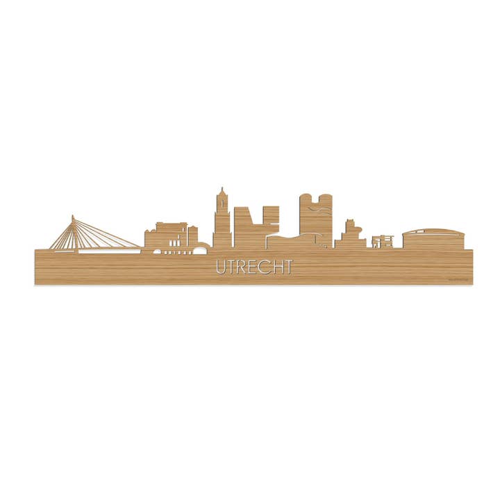 Skyline Utrecht Bamboo för wholesale av WoodWideCities