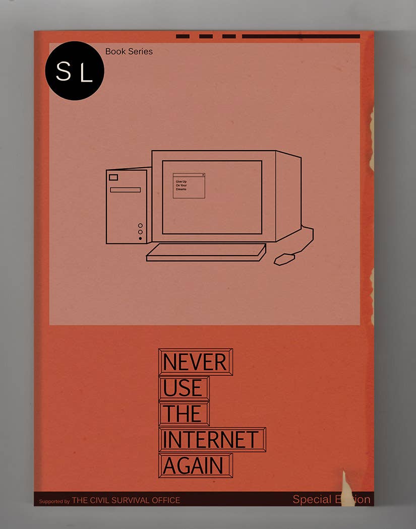 Social Living - Wholesale Art Print - Internet Cultural Commentary Collage Poster – PRINT ONLY0