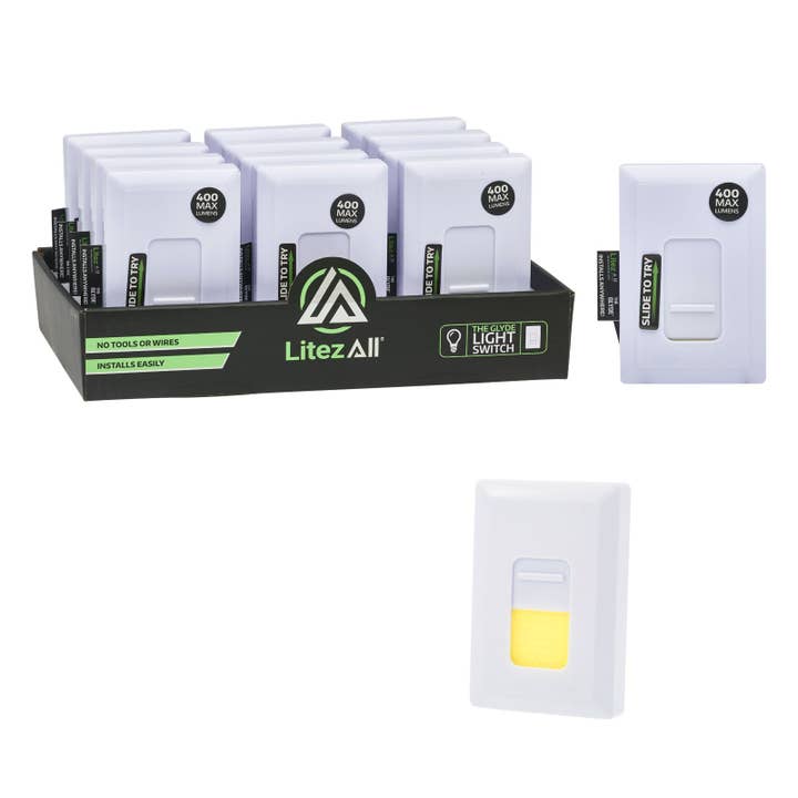 LitezAll - Wholesale Light Switch Cover/Plate - LitezAll Glyde® Wireless Light Switch