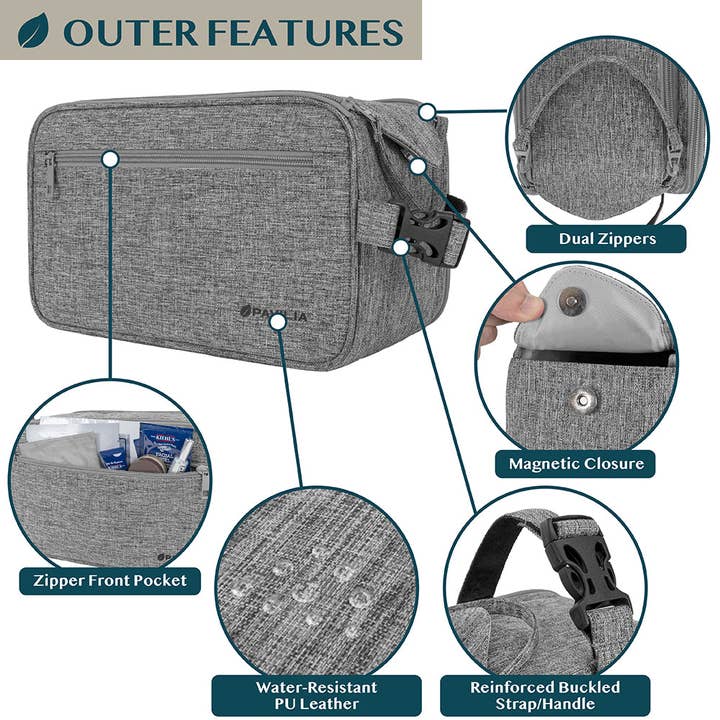 Pavilia - Wholesale Toiletry bag – men's - Men's Classic Dopp Kit Toiletry Bag58