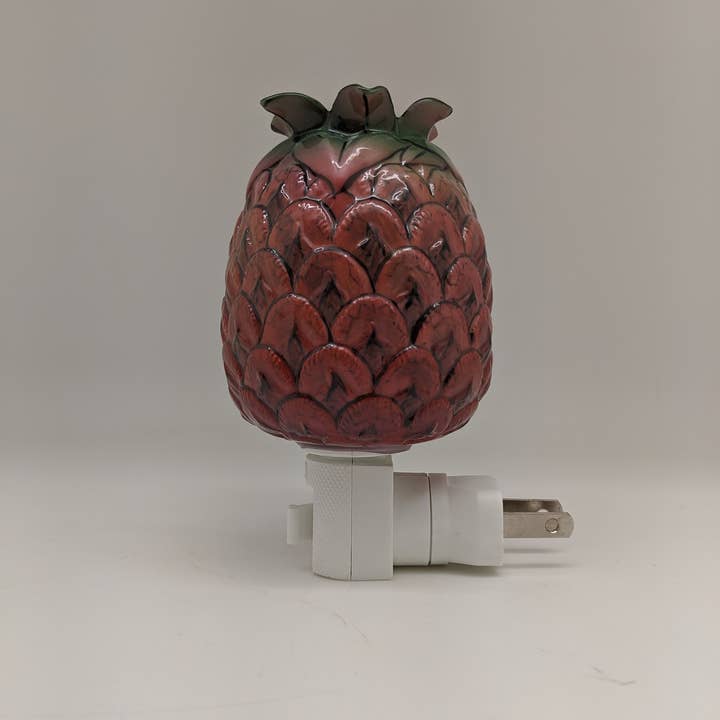 Green Pastures Wholesale - Wholesale Night Light - Porcelain Pineapple Night Light and Oil Burner