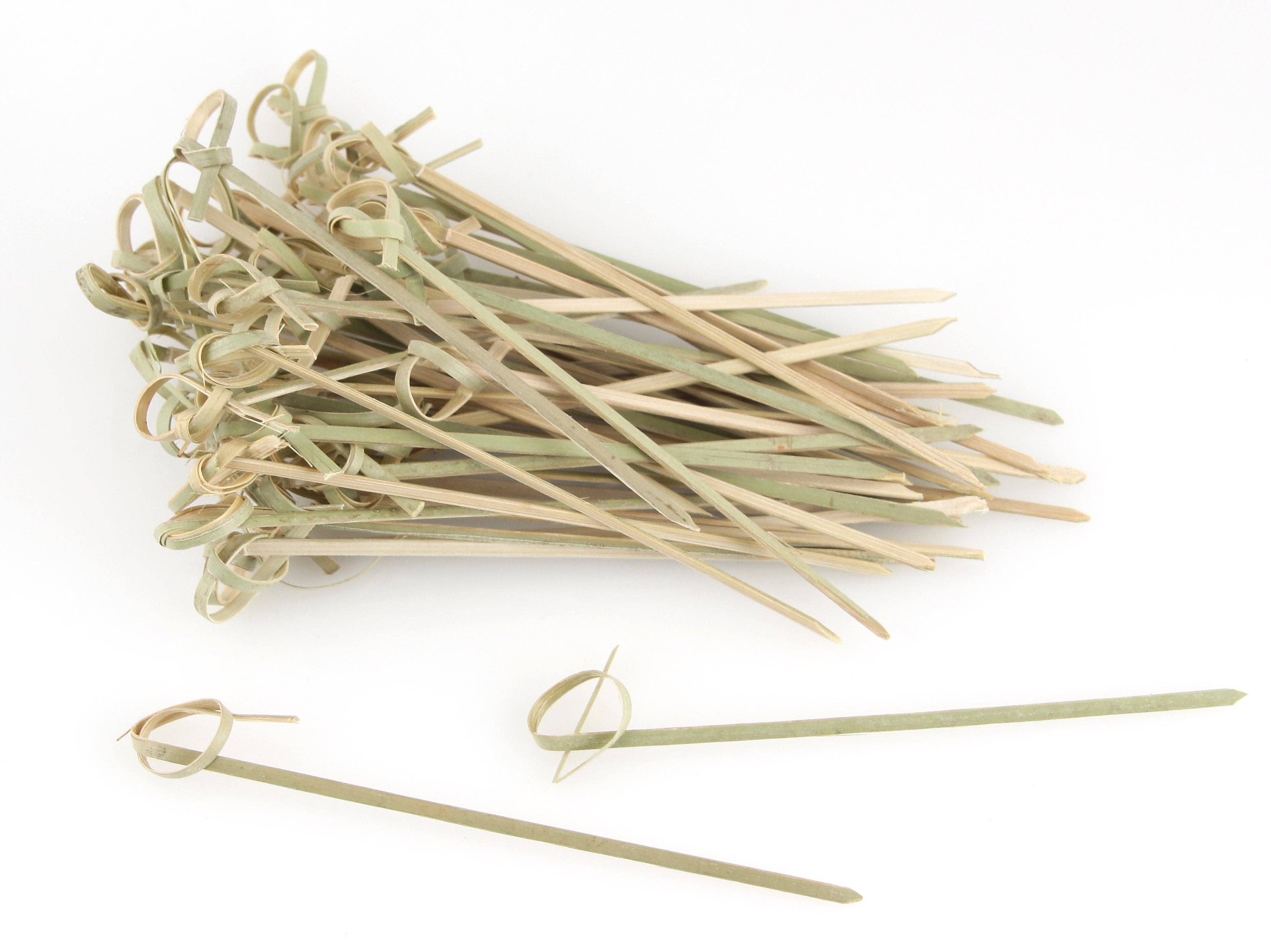 Fackelmann – Engroshandel Spyd – Sæt med 50 bambusspyd 10 cm Wood Edition0