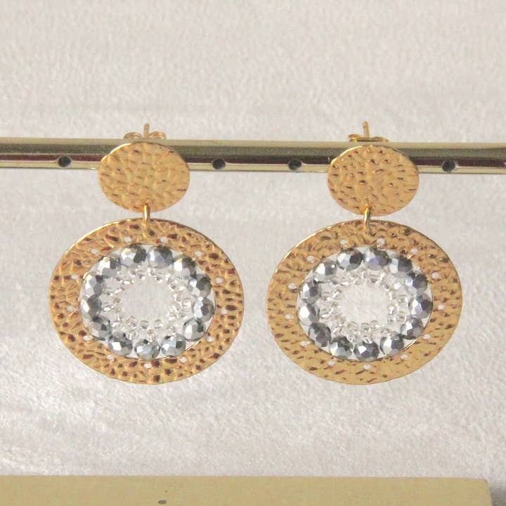 Cielo earrings for wholesale by Sàntibé Bijoux