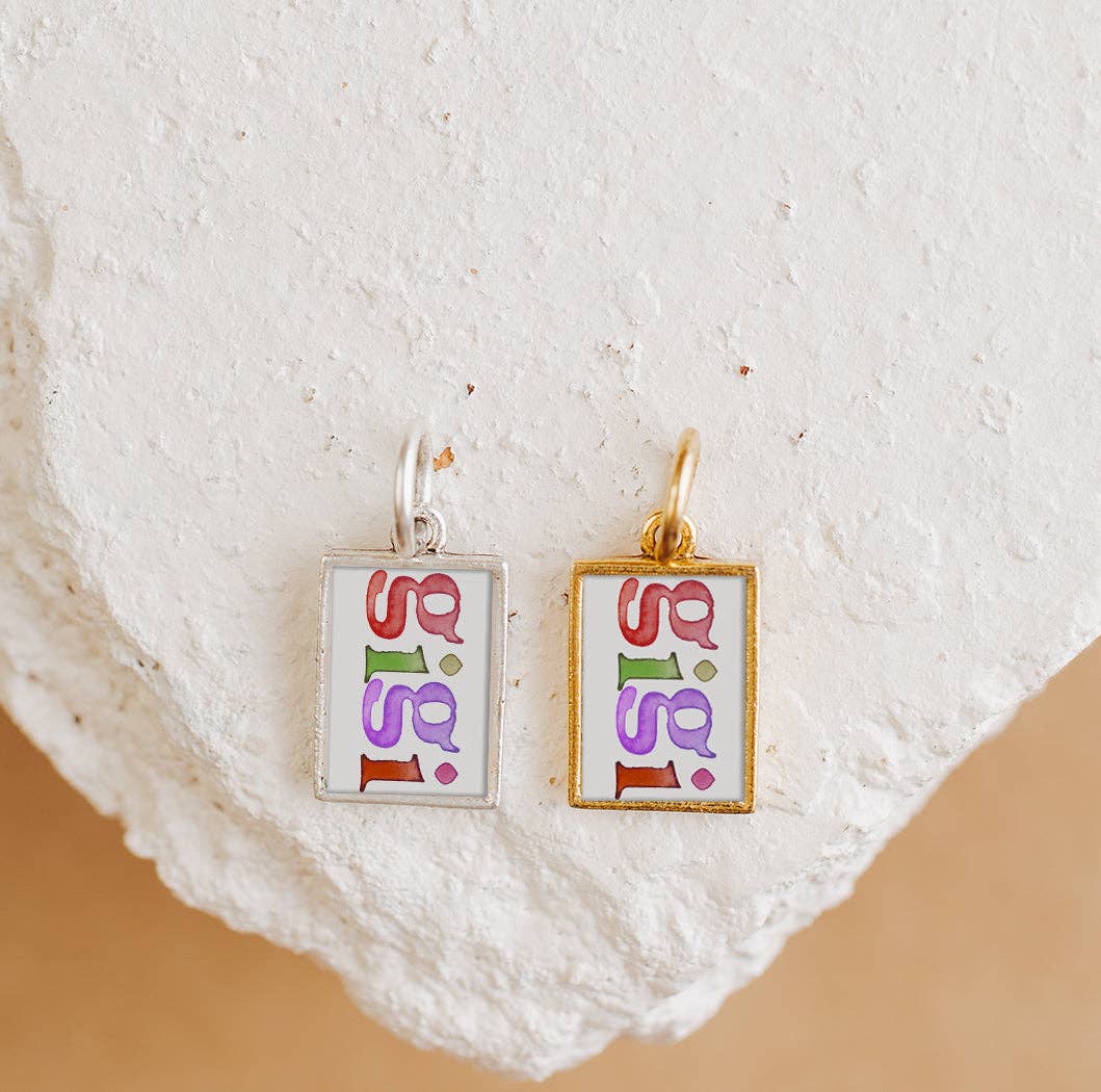 Bel Kai - Wholesale Individual Charm/Pendant - Gigi Charm Pendant Gold or Silver