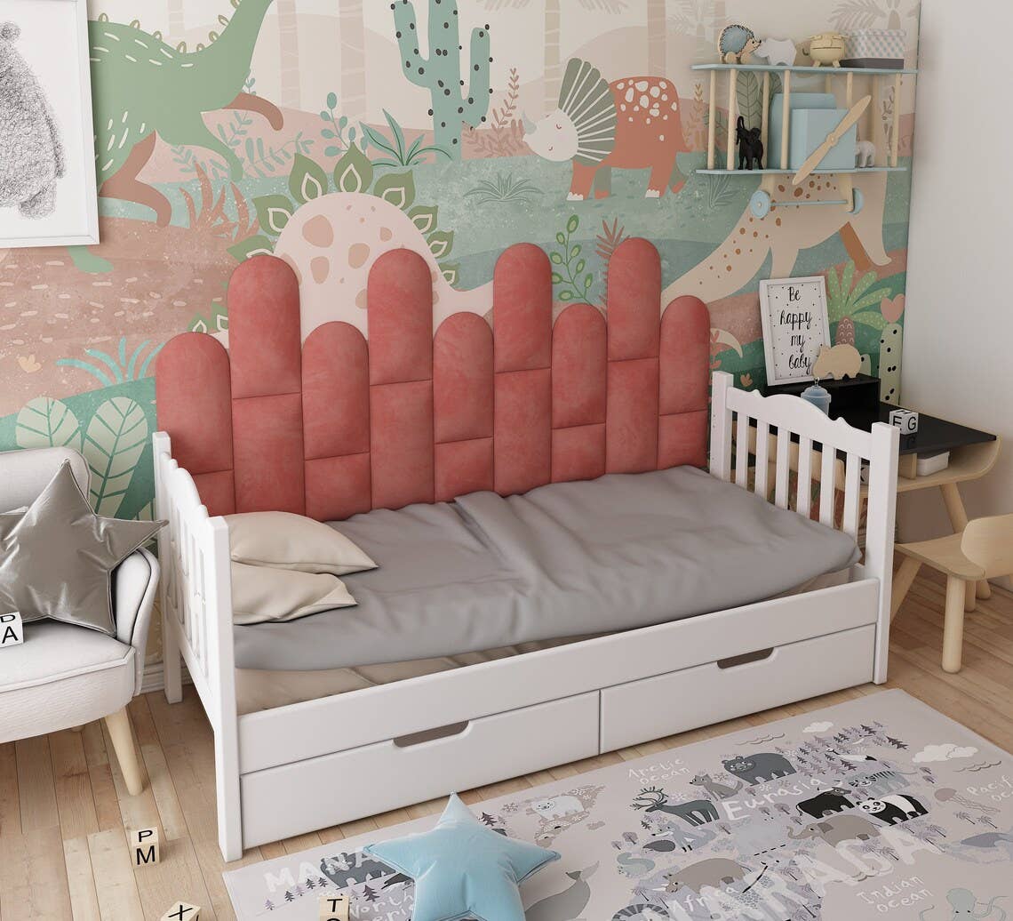 ATB-Sound sp. z o. o. - Wholesale Wall Decor - Kids & Baby - Soft Velour Acoustic Headboard Panels | Kids' Room Decor3