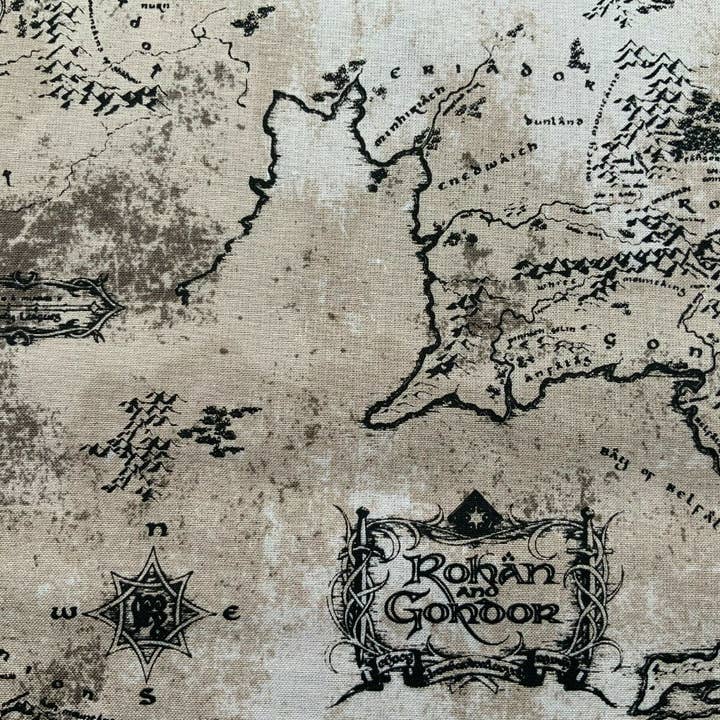 Kims Crafty Corner - Wholesale Fabric - Lord of the Rings Fabric, Middle Earth Fabric, Tolkien Fabric, LOTR Cosplay4