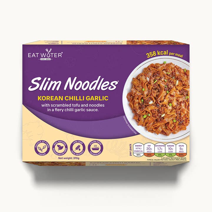 Korean Chilli Garlic Noodles 370g for wholesale by Eat Water
