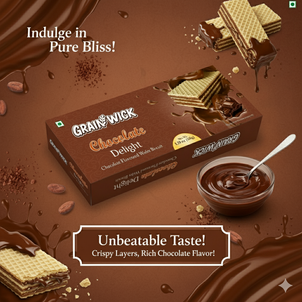 Aiva Products - Wholesale Snack Bar - Aiva Chocolate Wafer – Crispy Layered Wafers | Smooth Chocolate Cream Filling | Snacking and Desserts | Variety Pack4