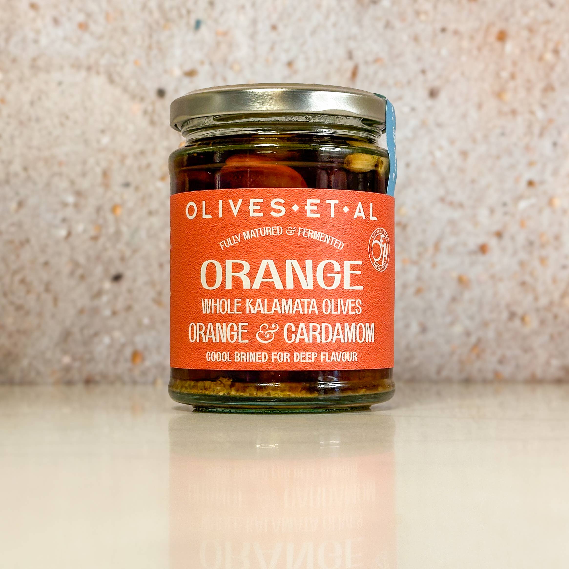 Olives Et Al - Wholesale Olives - Orange & Cardamom Whole Kalamata Olives1