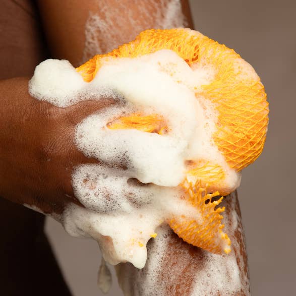 Herbs 'N Butters - Wholesale Bath Pouf/Sponge - African Exfoliating Net Bath Sponge 45"16