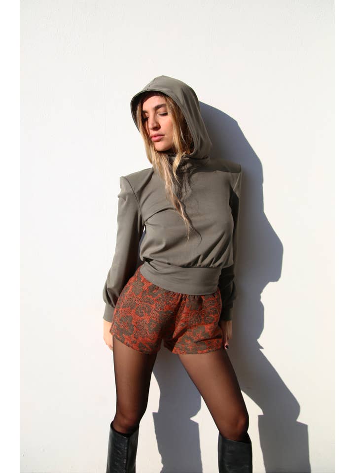 A4040 CULOTTE DAMASK SALMON FLOWERS for wholesale on Faire5