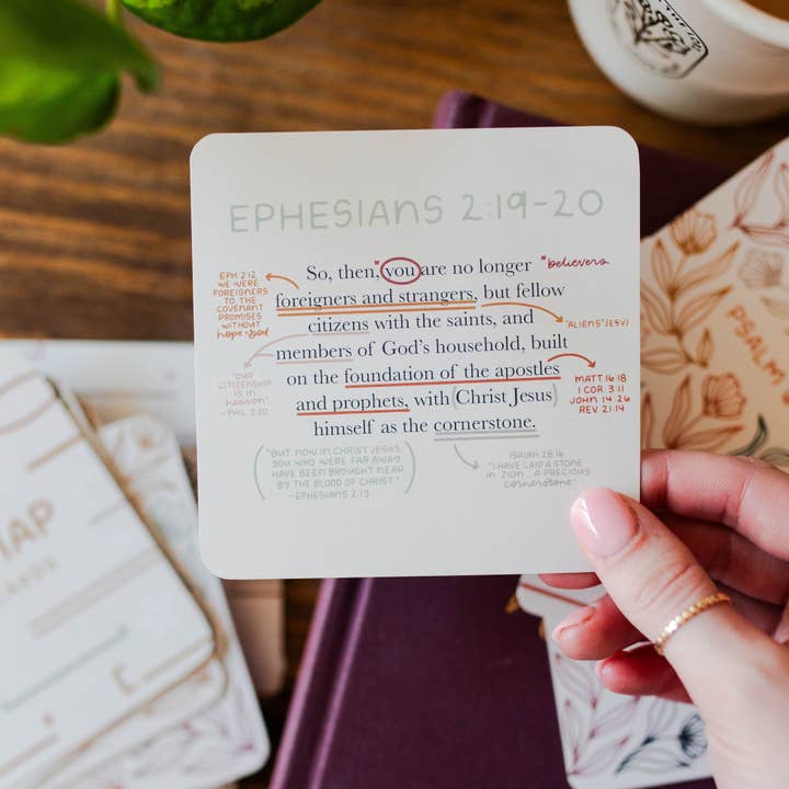 The Daily Grace Co - Wholesale Religious Card - Verse Map Scripture Cards