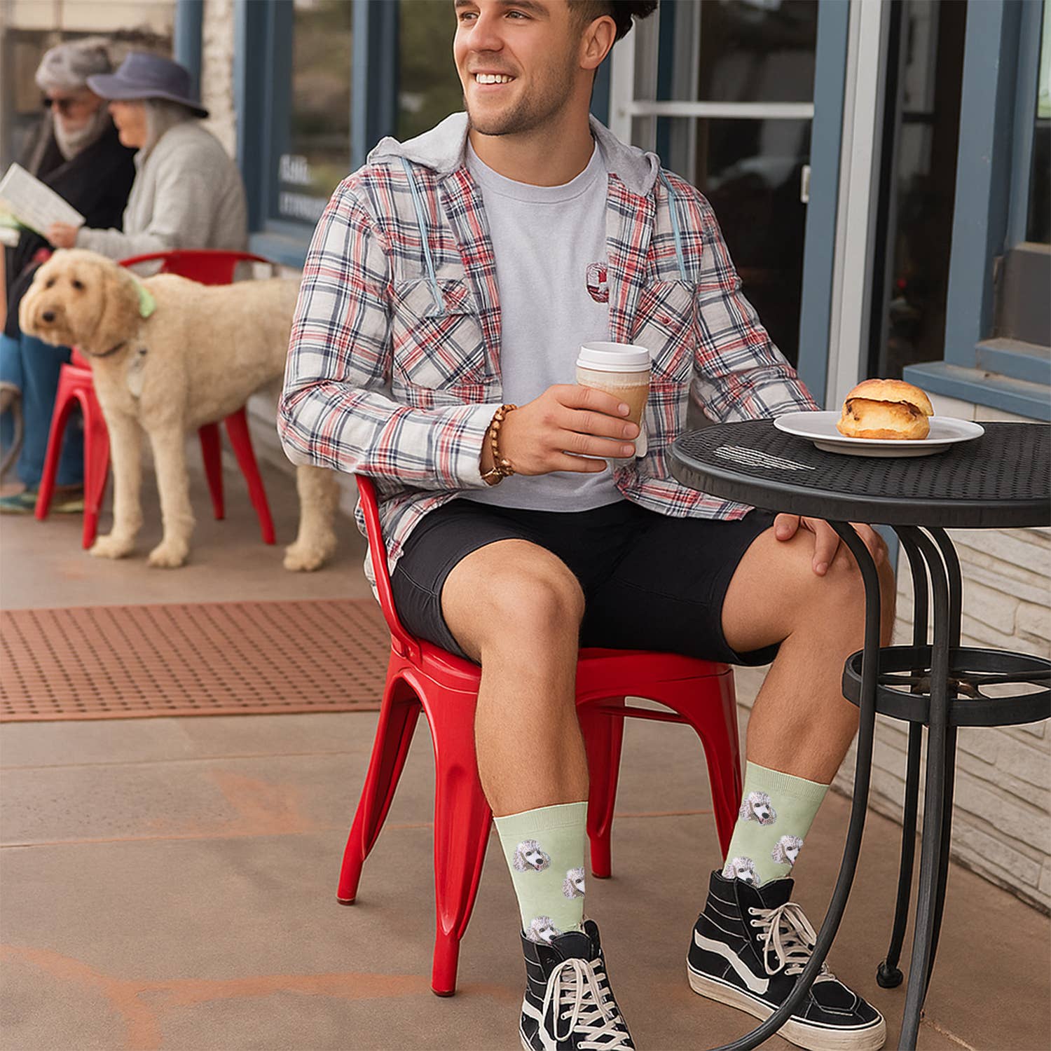 Extreme Fit Wholesale - Vendita all'ingrosso Calzini - Unisex - Calzini Unisex per Cani di Tutti i Giorni con Espositore Gratuito (24 Paia)10