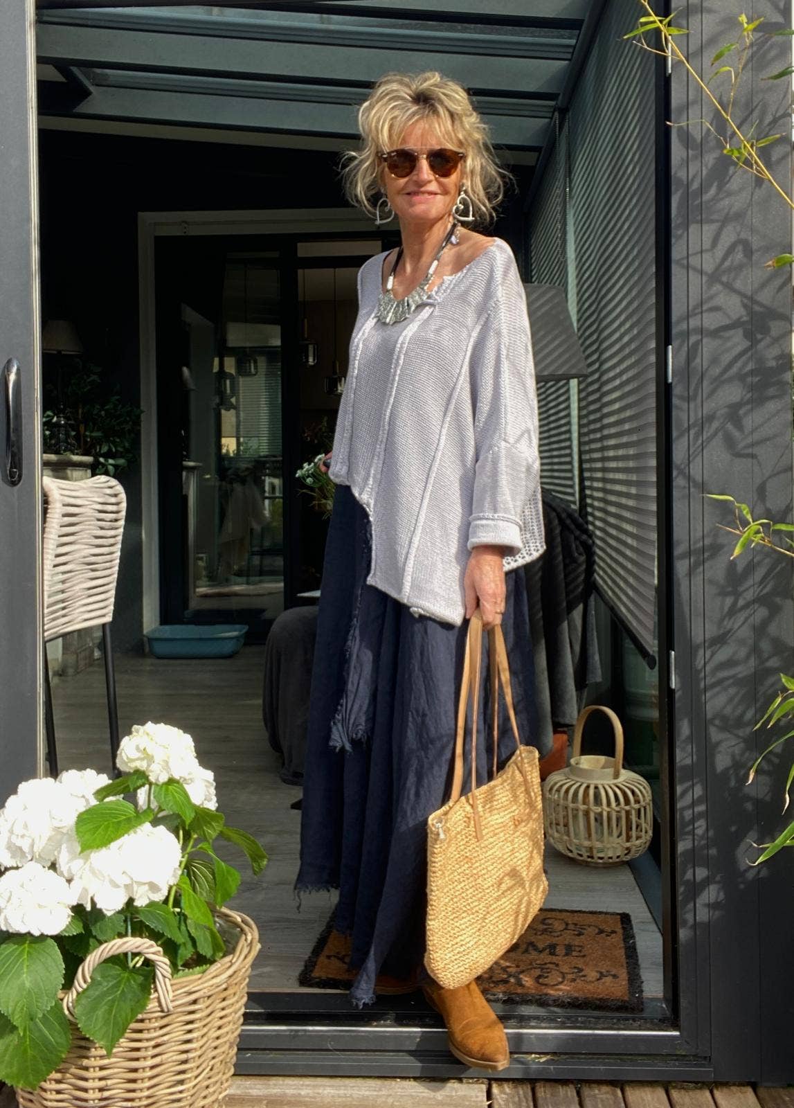 la maison des fibres naturelles - Wholesale Knit Sweater - Women's - 61113 100% COTTON SWEATER22