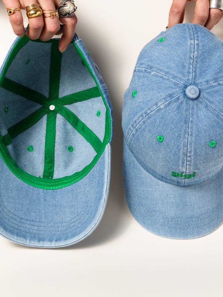 Denimkasket "gigi" for engroshandel hos MY NAME IS GIGI PARIS