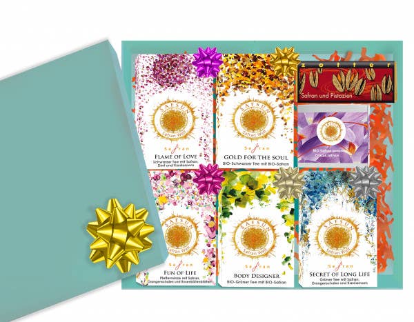 SAFSUN Safrantee - Wholesale Loose Tea - Gift box package 81