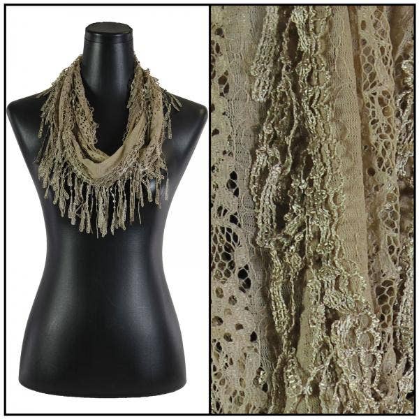 The Magic Scarf Company – Engroshandel Tørklæde - Dame – 7777 - Victorian Lace Infinity tørklæder7