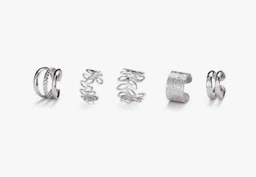 Royal Trading Post – wholesale Jewellery set – 5 Piece Ear Cuff Set2