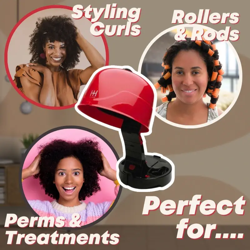 Annie International, Inc. - Vente Sèche-cheveux - Sécheuse à hotte Hot & Hotter Super Large Turbo Pro 30002