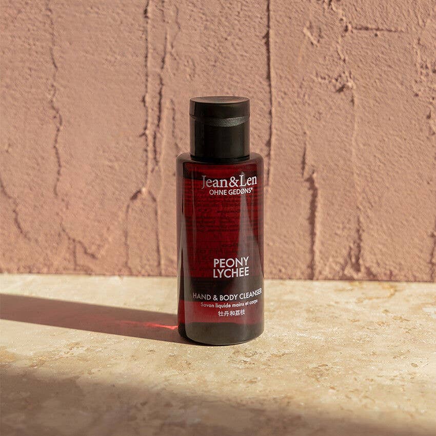 Jean & Len - Wholesale Body Wash/Shower Gel - Peony/Lychee Hand & Body Cleanser, Mini | Jean&Len0