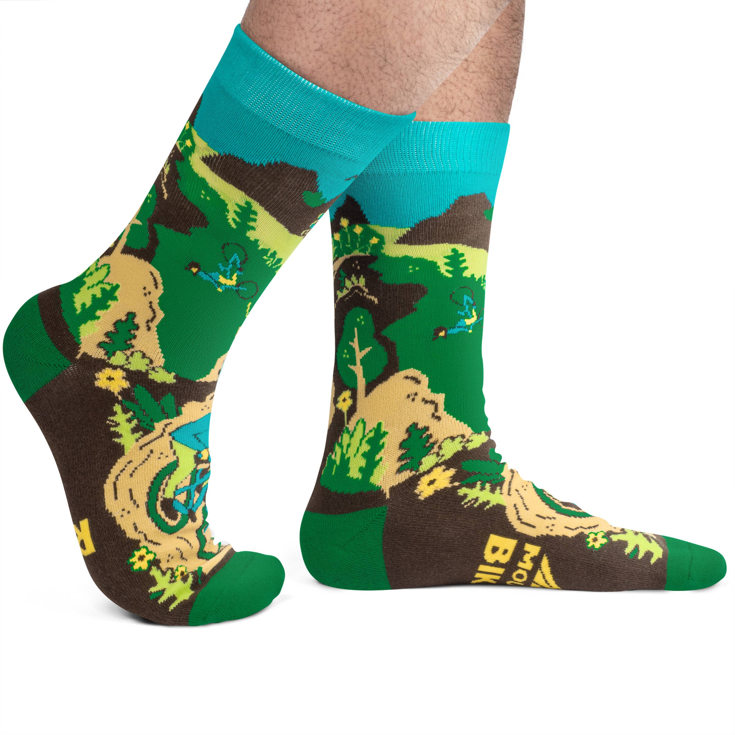 Lavley - Wholesale Socks - Unisex - I'd Rather Be Mountain Biking Socks1