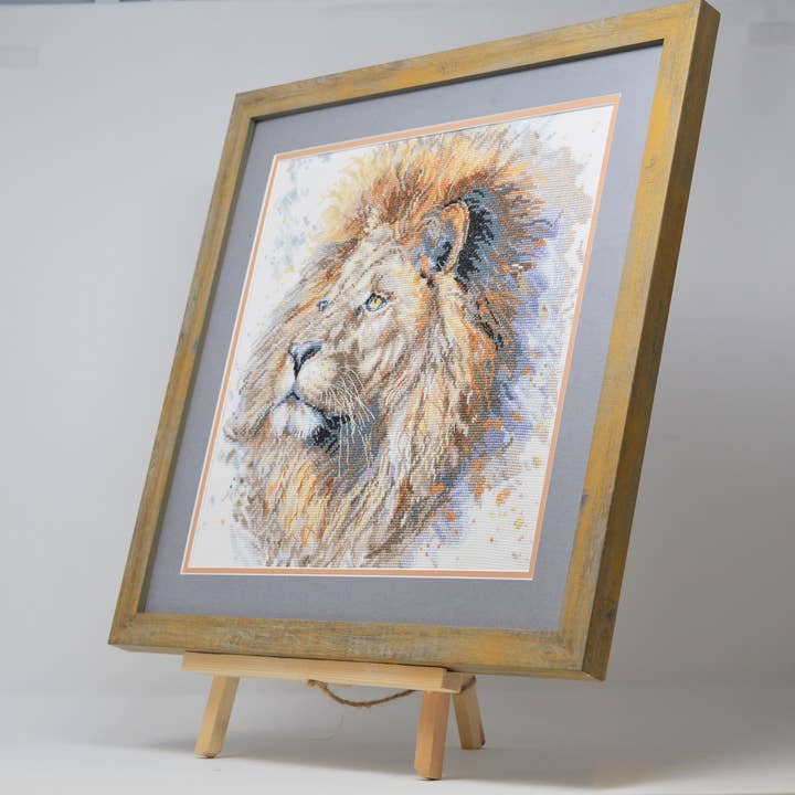 Creative World of Crafts - Wholesale Embroidery/Cross Stitch Supplies - Bree Merryn - Lex the Lion Cross Stitch Kit