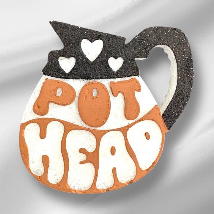 Pot Head Car Freshie for wholesale by Cup Culture