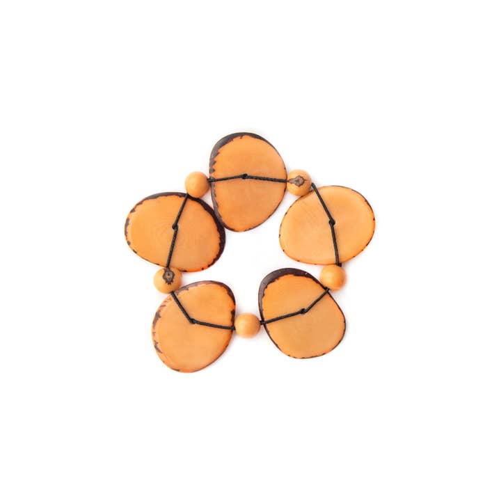 Organic Tagua Jewelry - Wholesale Beaded Bracelet - Iliana Bracelet