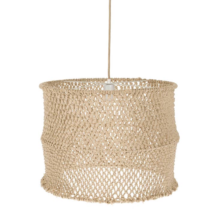 Conga Pendant, Cotton Rope for wholesale by Indaba Trading