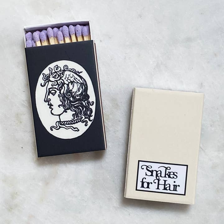 "Medusa" Matchbox for wholesale by Snakes for Hair