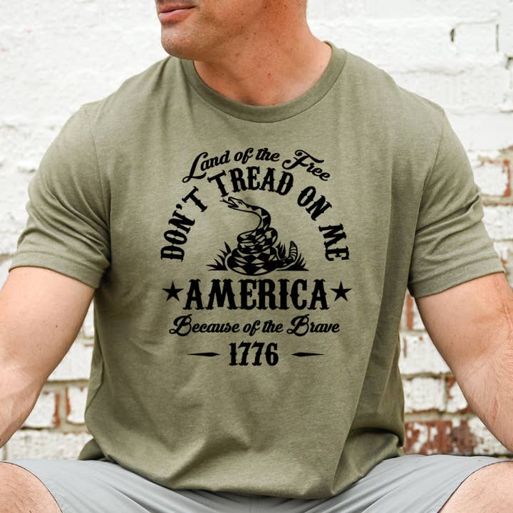Don't Tread on Me for wholesale by Tawakoni Tees and Things