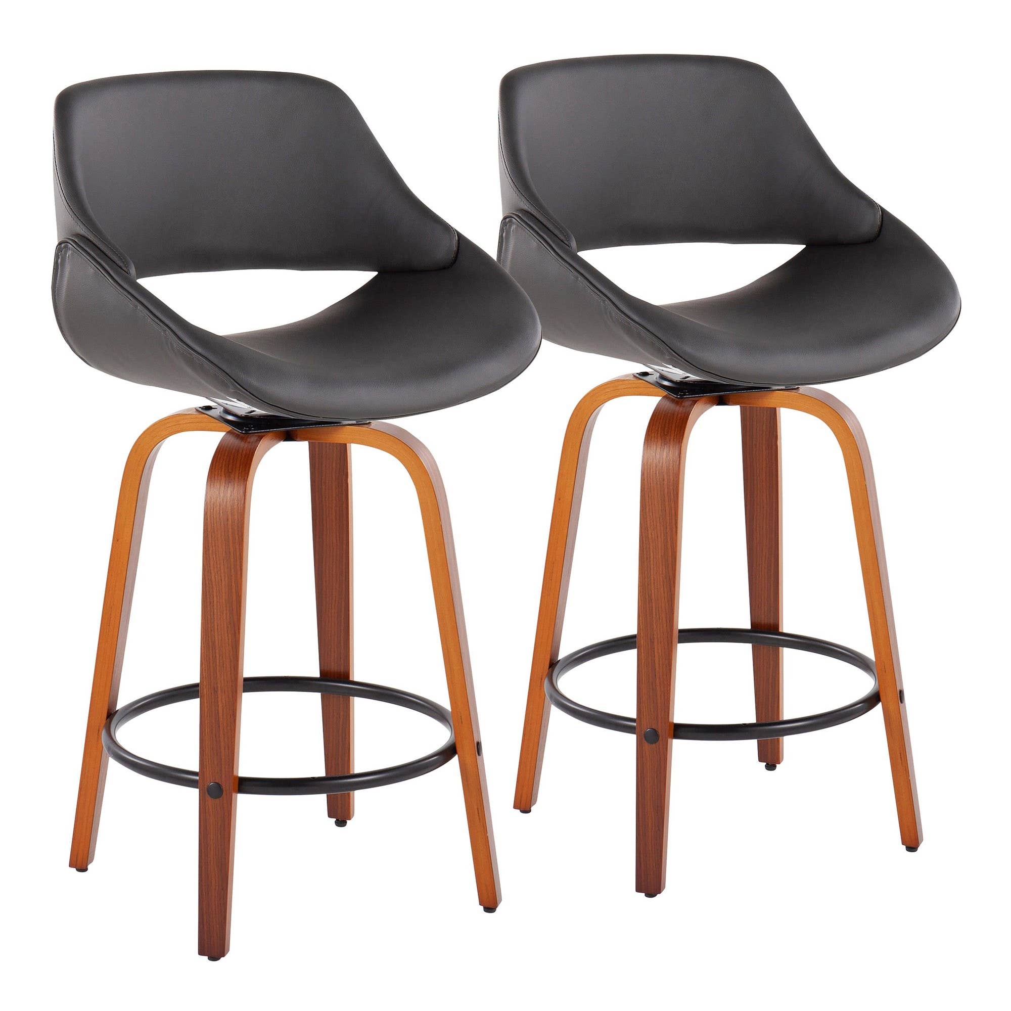 LumiSource and Grandview Gallery - Wholesale Stool - Fabrico 26" Fixed-height Counter Stool WLQ - Set of 220