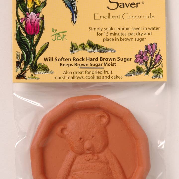 JBK Pottery - Wholesale Kitchen Tool/Gadget - Brown Sugar Saver - Bear Design14