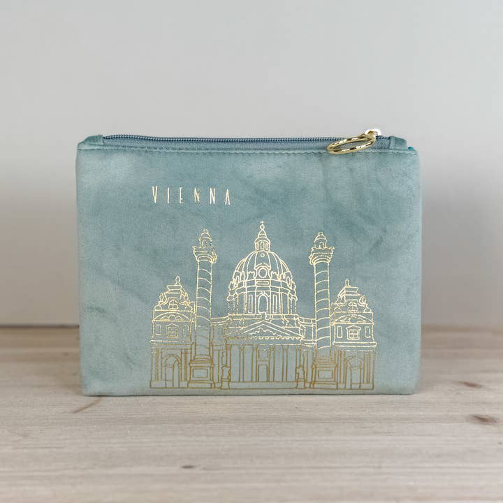 Herzilein-Wien GmbH - Wholesale Makeup/Cosmetic Bag - Kosmetiktasche Wien Karlskirche1