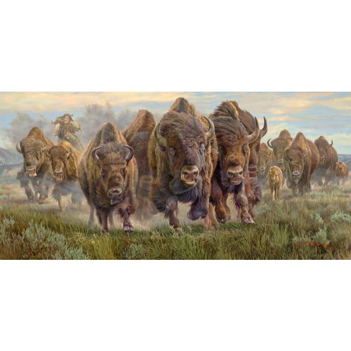 TROVÃO NA PRADARIA (BISONTE) por atacado de Roslyn Décor