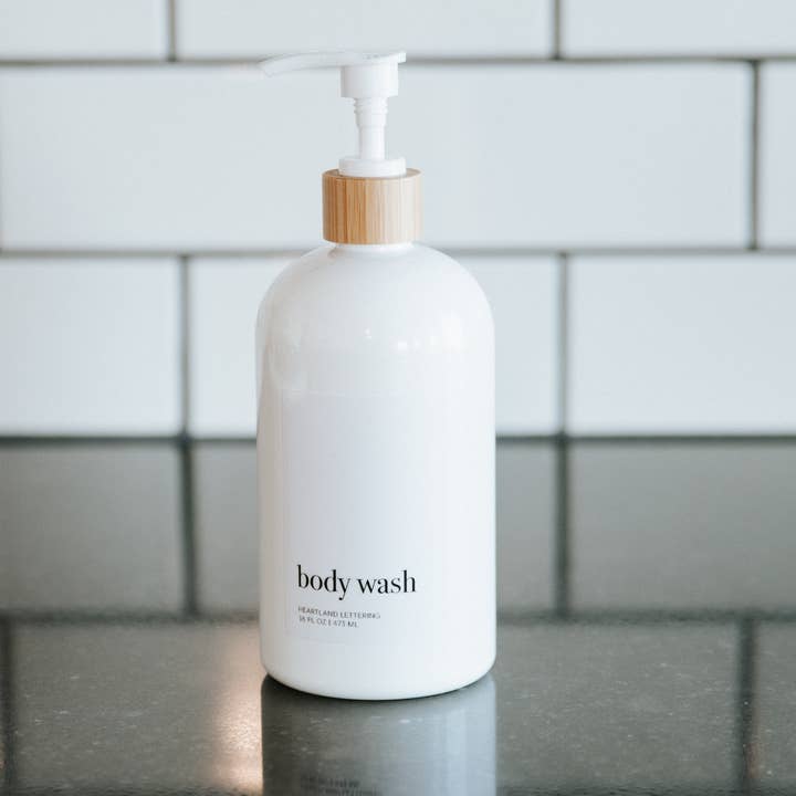 Joie Designs Co. | Refillable Bottles - Wholesale Body Wash/Shower Gel - Body Wash Bottle - Spa Accessories - Refillable Bottles