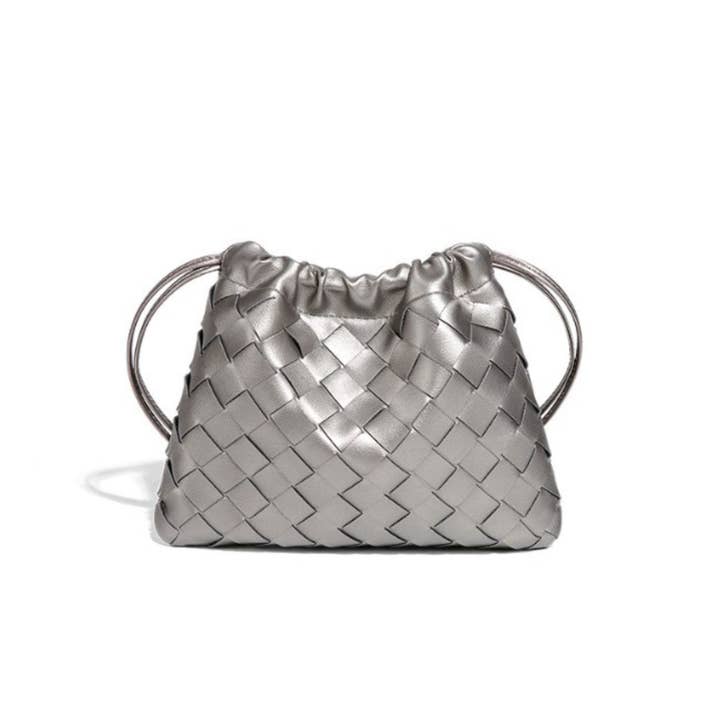 Hatzzi - Wholesale Shoulder Bag - Women's - Mini Woven Draw Shoulder Mobile Bag6