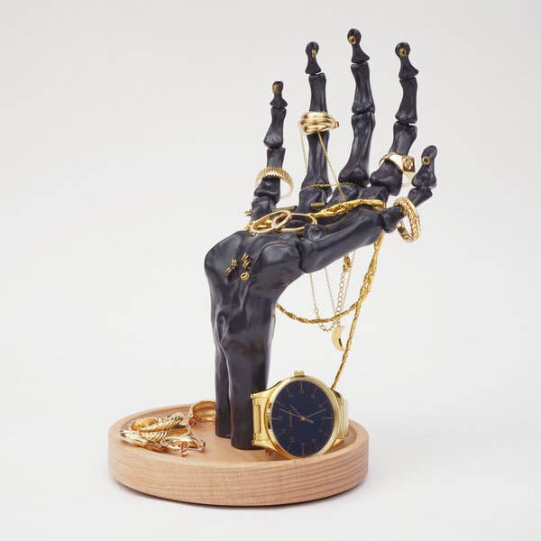 SUCK UK Ltd - USA - Wholesale Jewelry Stand & Display - Skeleton Hand Jewelry Tidy