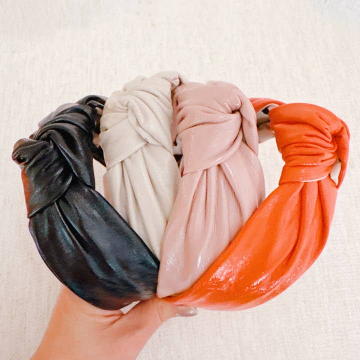Ellison+Young - Wholesale Fashion Headband - Women's - Patent Leather Hampton Lady Headband