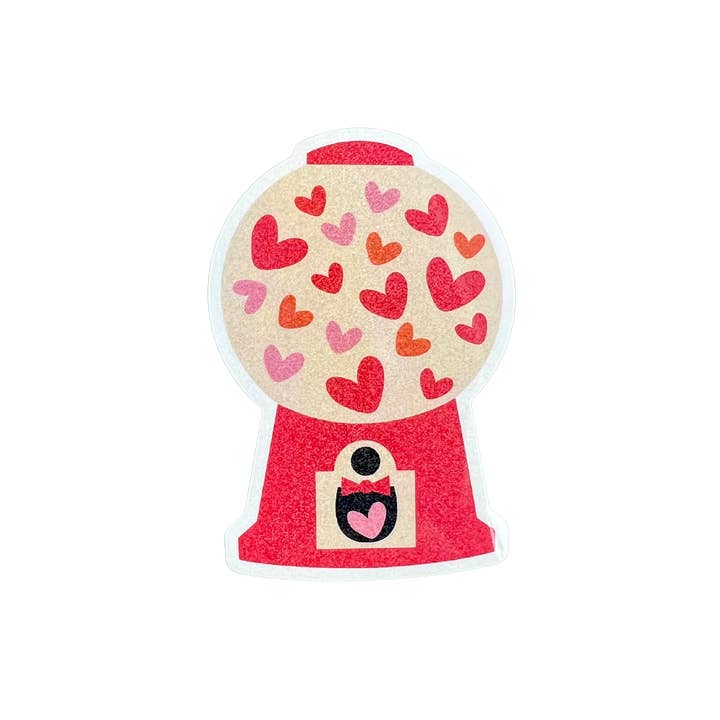 Vinyle Heart Machine pour la vente par Four Bears Sticker Club