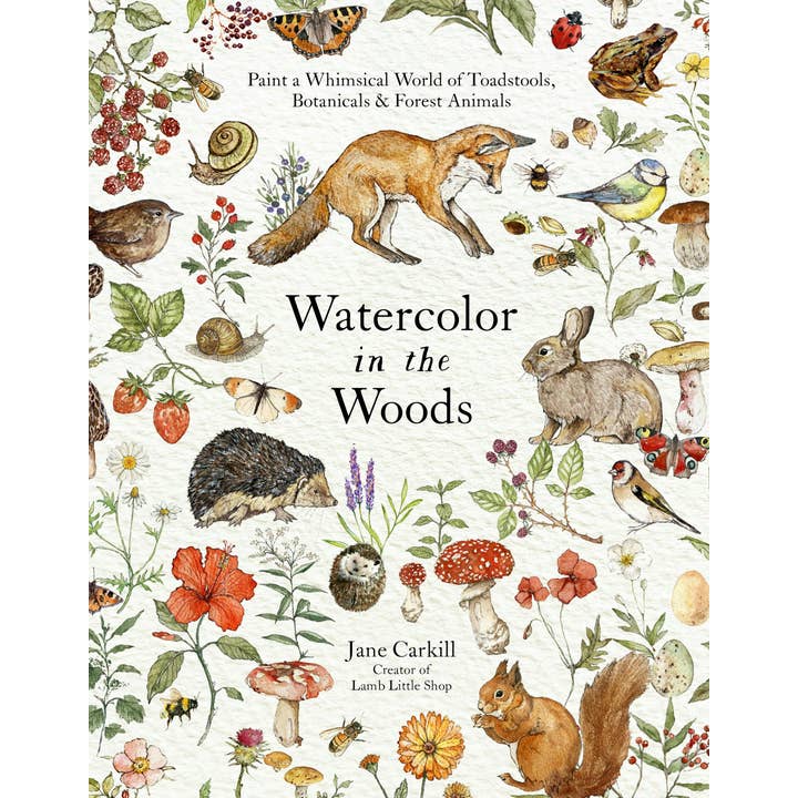 Macmillan Publishers - Wholesale Arts & Entertainment - Watercolor In The Woods: Forest Animals & Botanicals Art