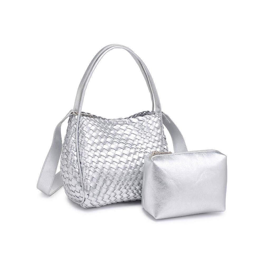 Moda Luxe – Engroshandel Crossbodytaske - Dame – Roxy vævet dobbelthåndtag vævet crossbody5