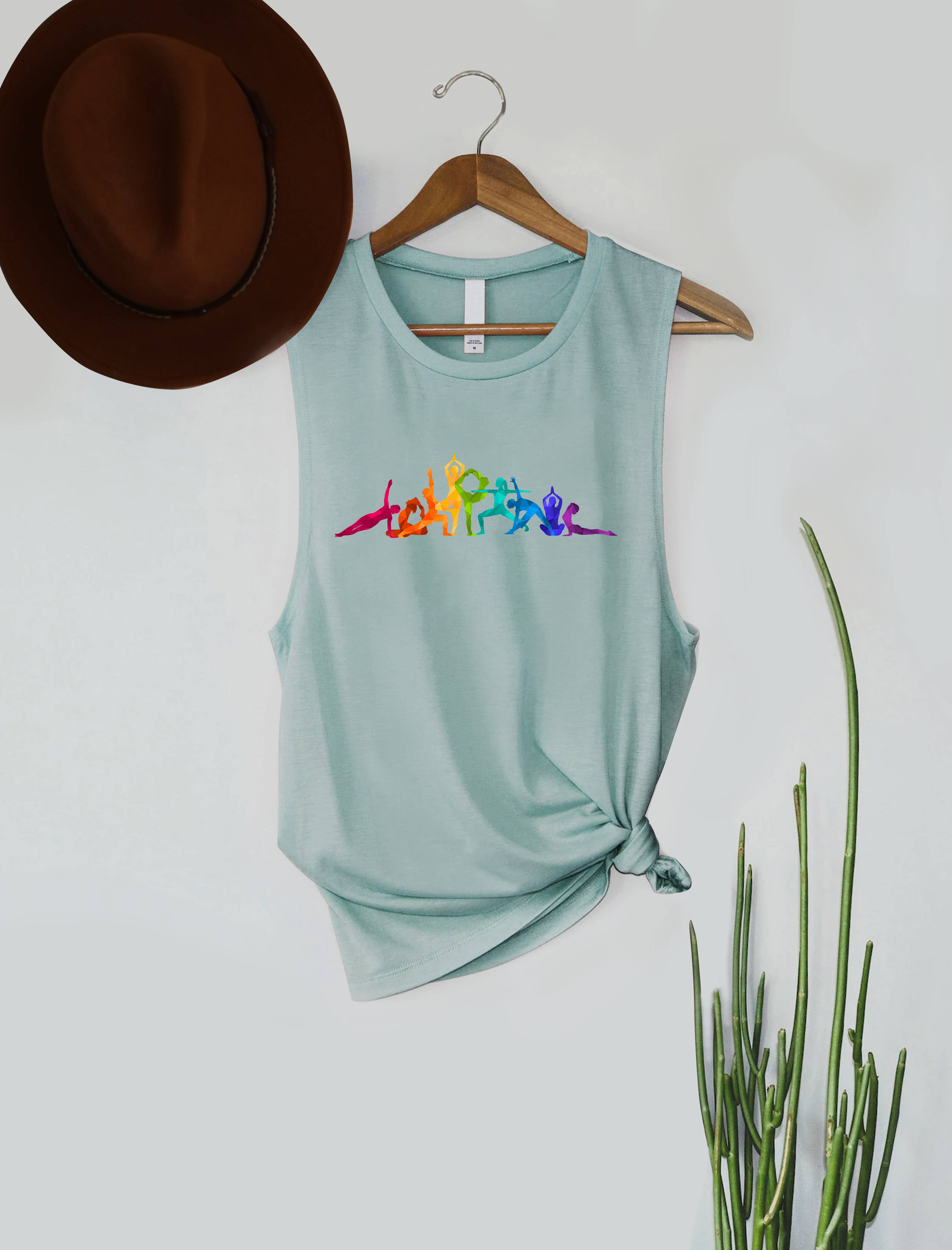 PINK NABI – Engroshandel Tanktop – Kvinder – Grafisk tanktop - Yoga1